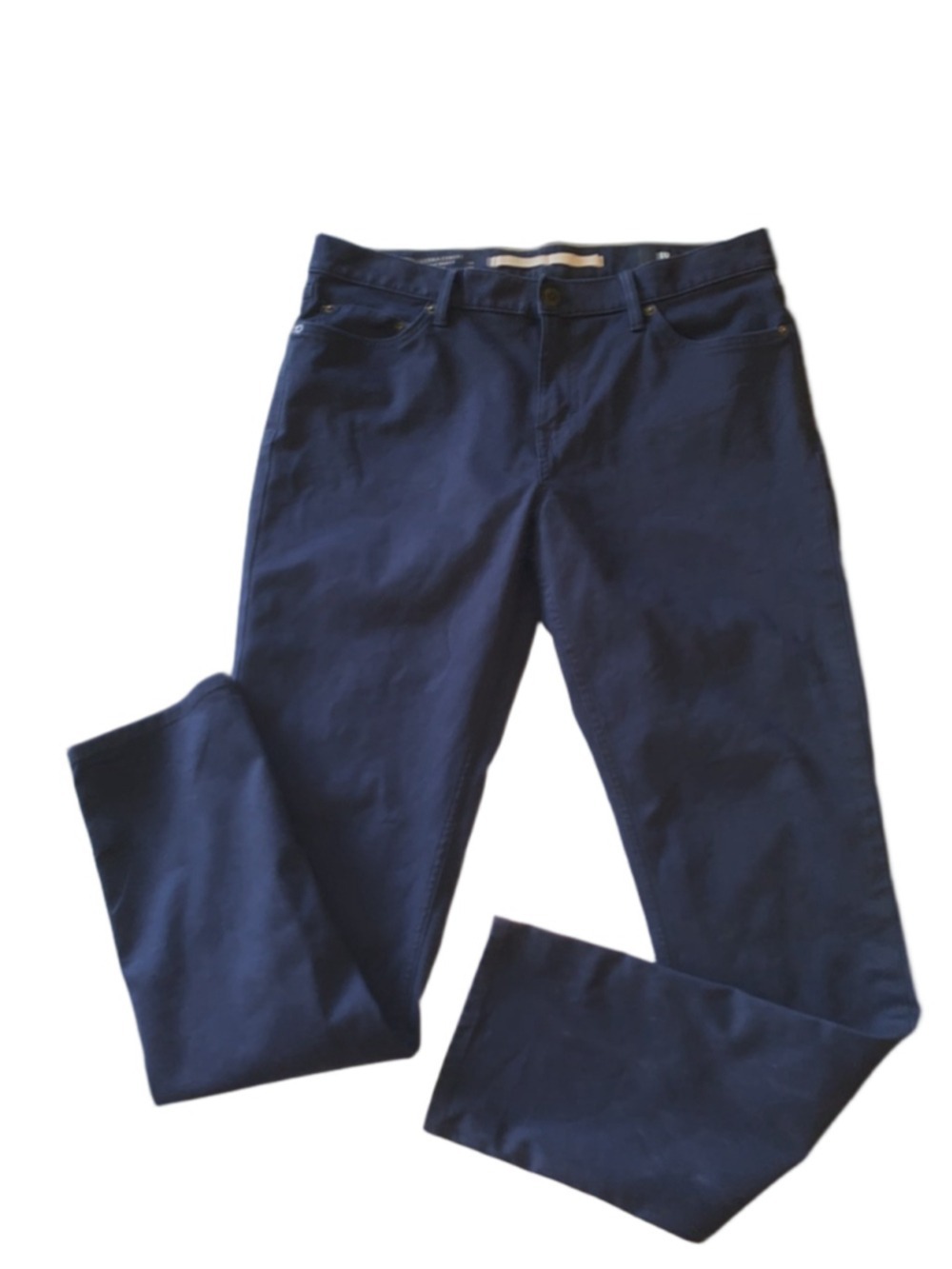 Men's Banana Republic Navy Skinny Twill Pants Waist 34
